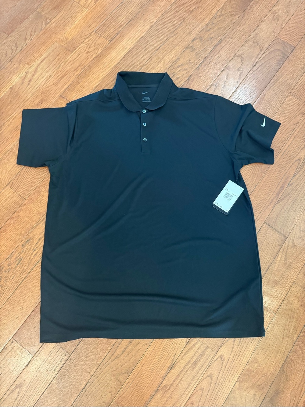 Nike Men’s Black Dri-FIT Polo Shirt size XXL Tall